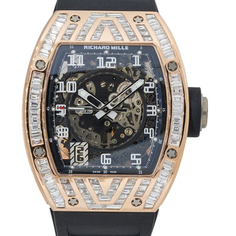 richard mille 010 rose gold